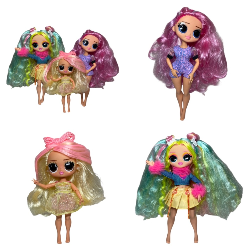 LOL Surprise Tween Winnie & Mega Runway/Sunshine Makeover Fashion Dolls - 3 Set